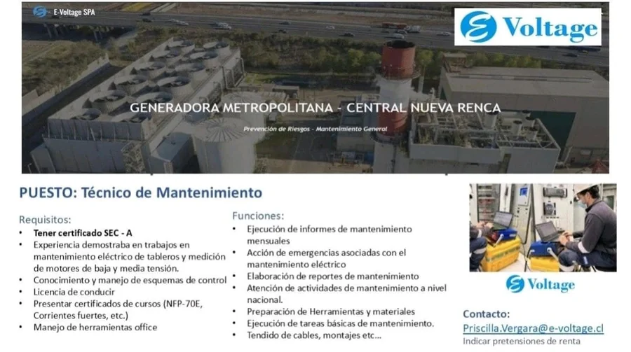 Técnico de Mantenimiento - imagen 1