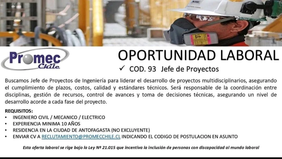 Jefe de Proyectos - imagen 1