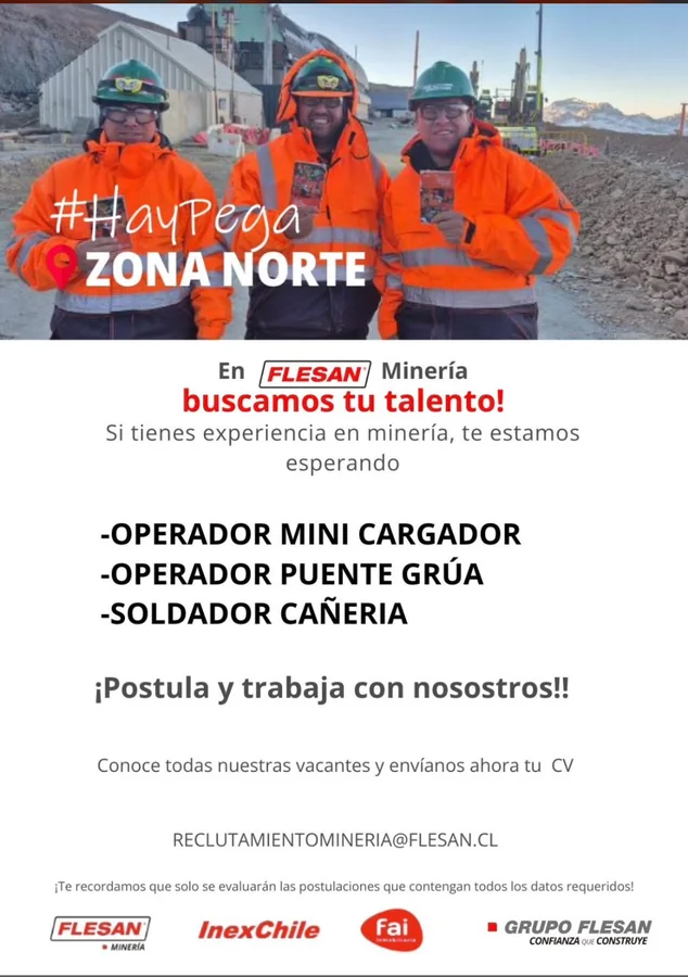 Operadores y Soldador para Minería - imagen 1