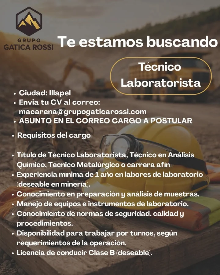 Técnico Laboratorista - imagen 1