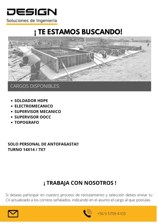 Búsqueda de técnicos, supervisores y topógrafos - imagen 1
