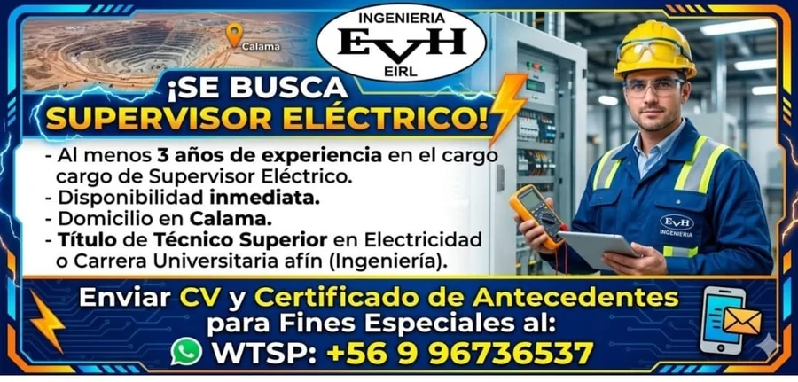 Supervisor Eléctrico - imagen 1