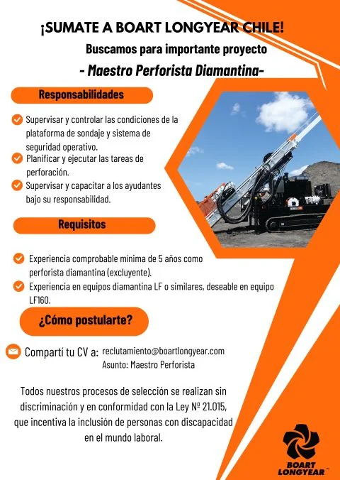 Maestro Perforista Diamantina - imagen 1
