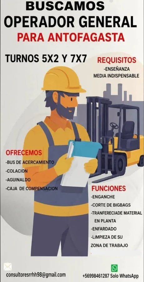 Operador General - imagen 1