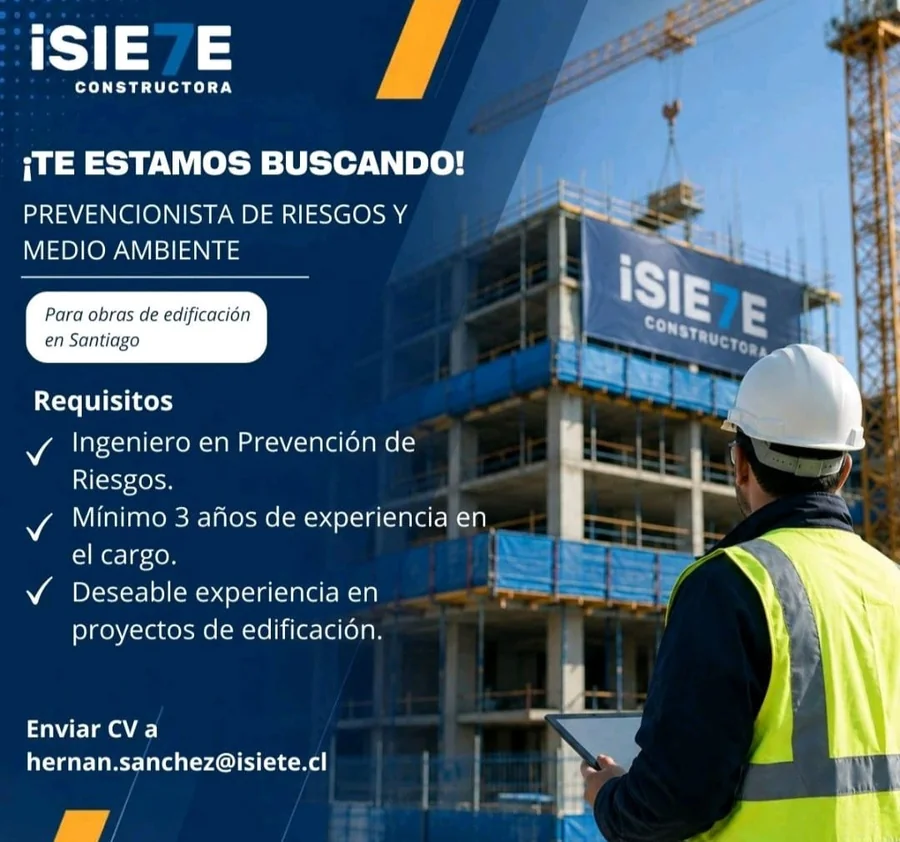 Prevencionista de Riesgos y Medio Ambiente - imagen 1