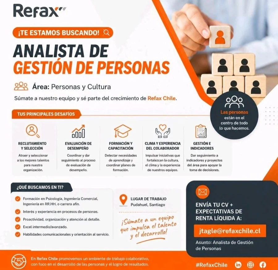 Analista de Gestión de Personas - imagen 1