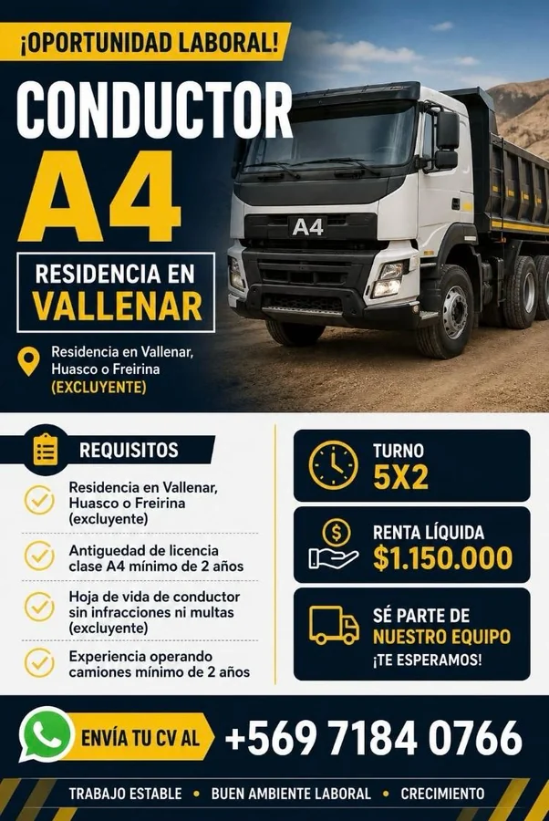 Conductor A4 - imagen 1