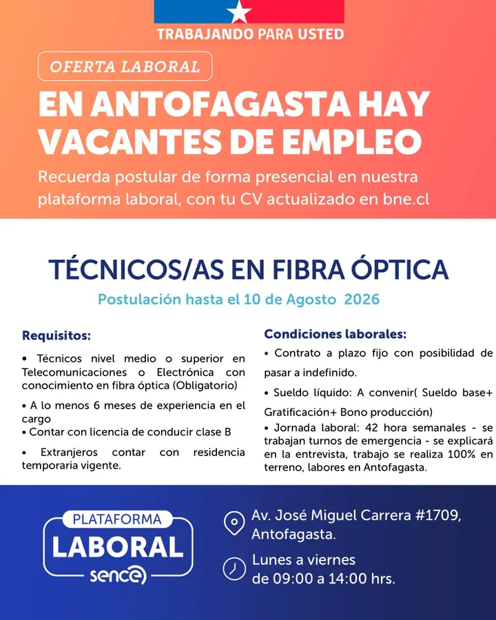 Técnico/a en Fibra Óptica - imagen 1