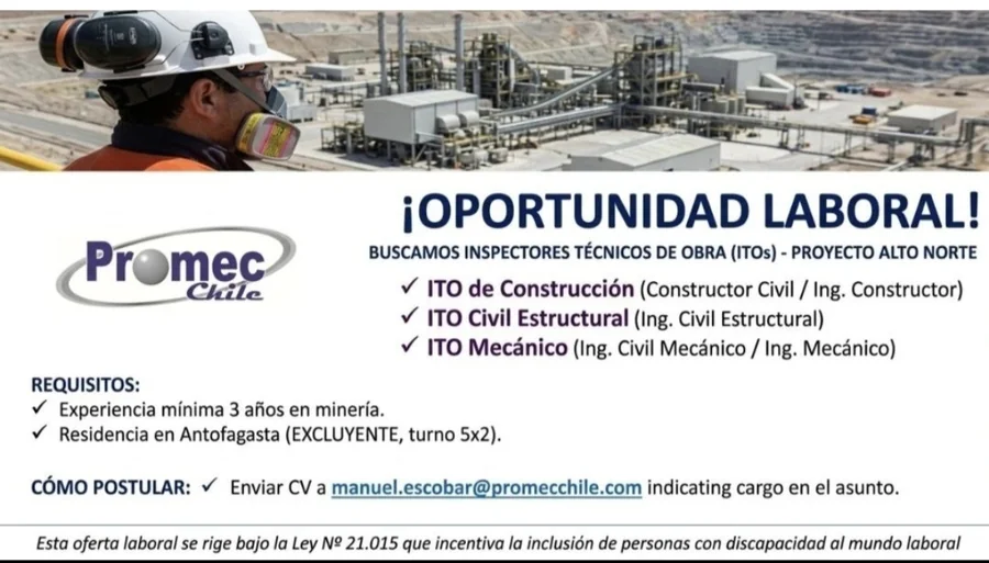 Inspectores Técnicos de Obra (ITOs) - imagen 1