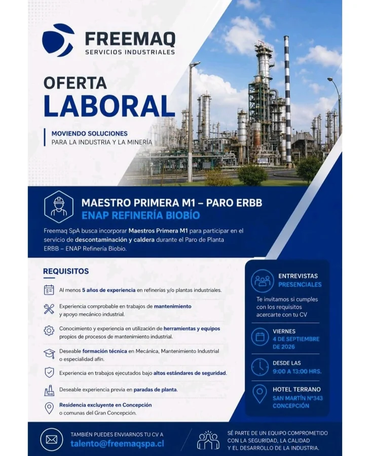 Maestro Primera M1 - Paro ERBB - imagen 1