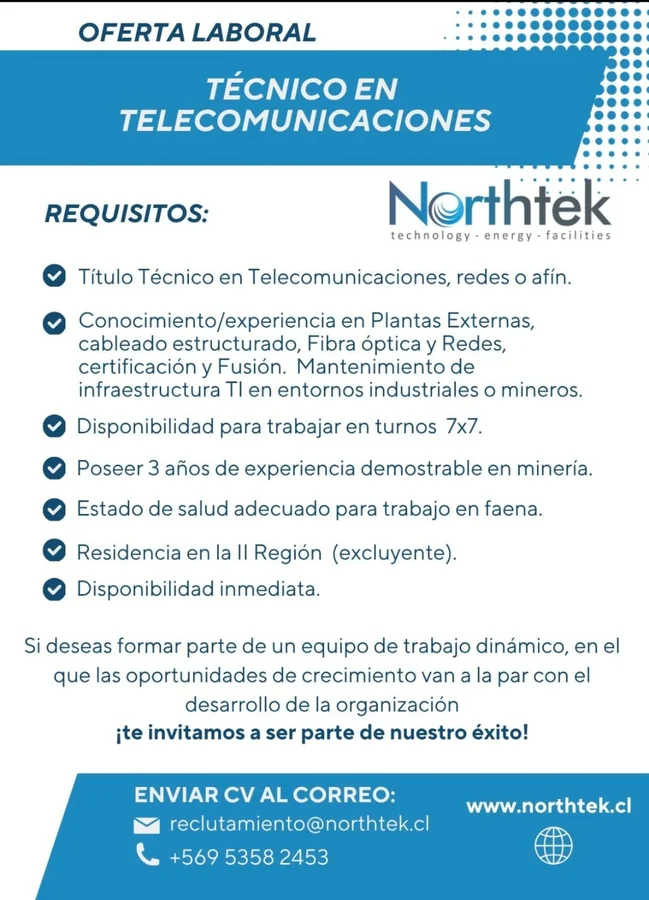 Técnico en Telecomunicaciones - imagen 1