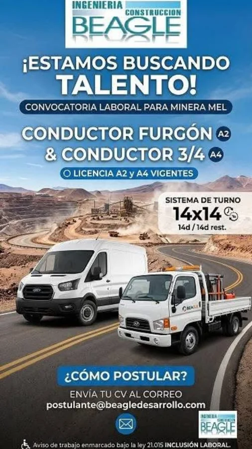 Conductor Furgón A2 y Conductor 3/4 - imagen 1