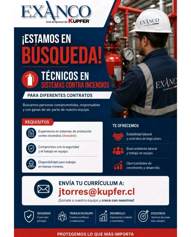 Técnico en Sistemas Contra Incendios - imagen 1