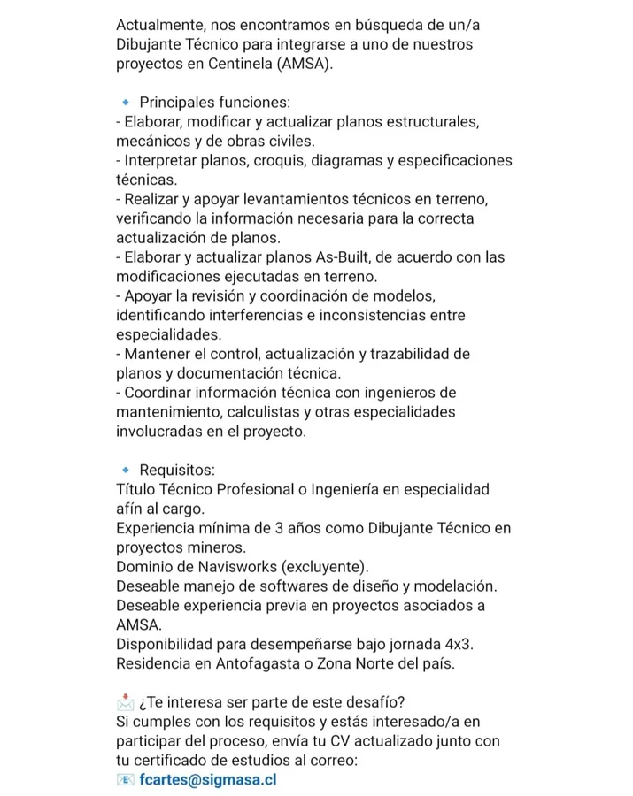 Dibujante Técnico - imagen 1