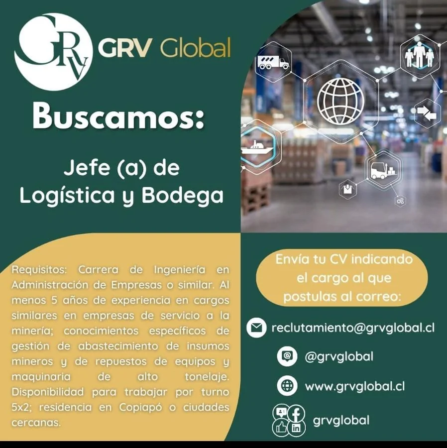 Jefe de Logística y Bodega - imagen 1