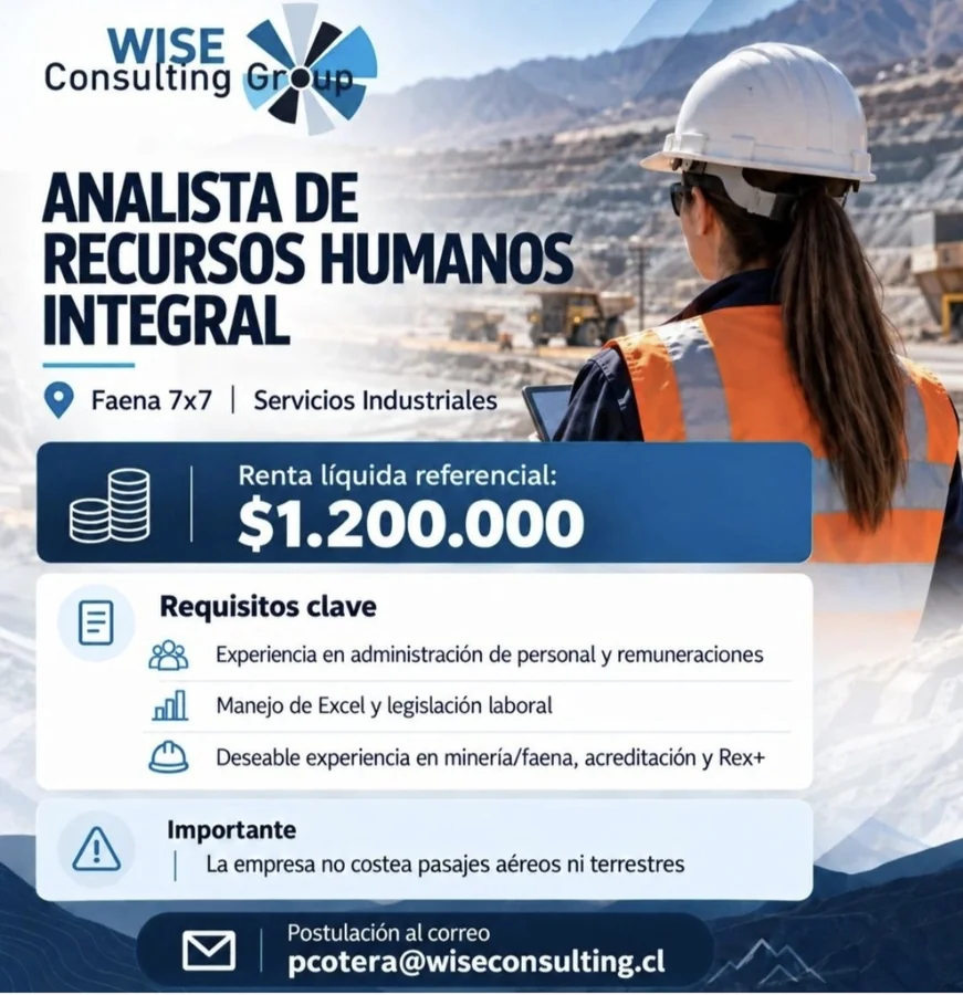 Analista de Recursos Humanos Integral - imagen 1