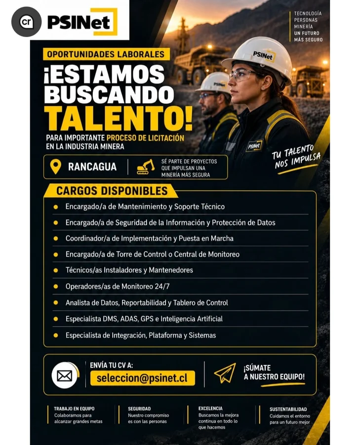Oportunidades Laborales - Industria Minera - imagen 1