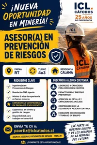 Asesor(a) en Prevención de Riesgos - Faena RT - imagen 1