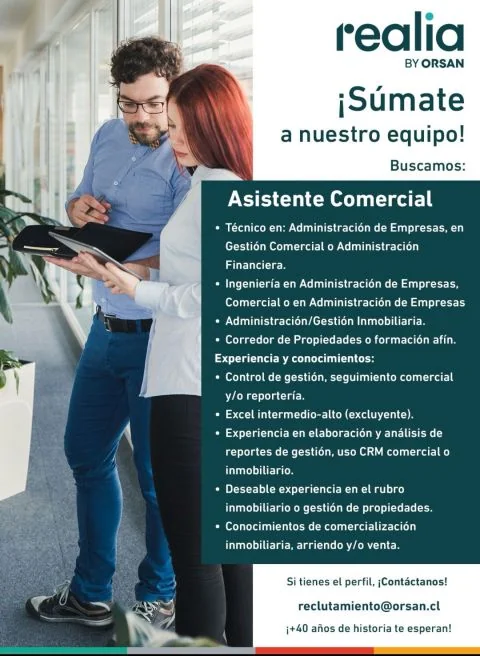 Asistente Comercial - imagen 1
