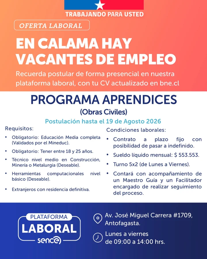 Programa Aprendices (Obras Civiles) - imagen 1