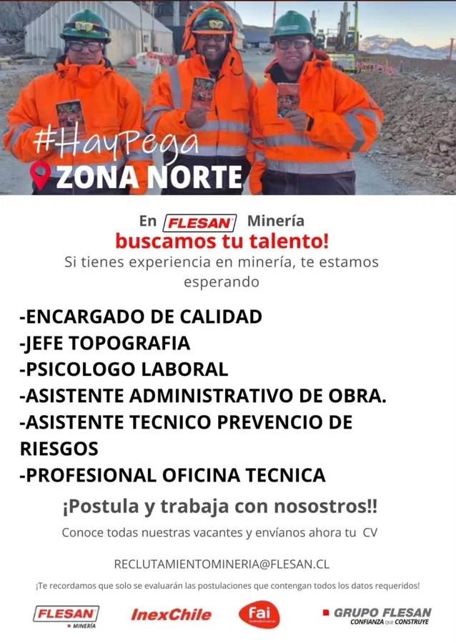Oportunidades laborales en minería - imagen 1