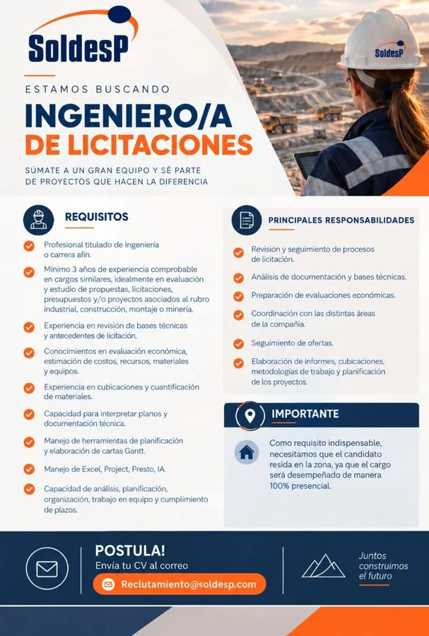 Ingeniero/a de Licitaciones - imagen 1