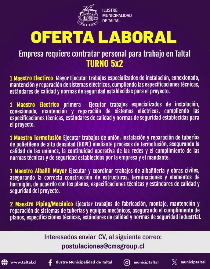 Maestros Eléctricos, Termofusión, Albañil y Piping - imagen 1