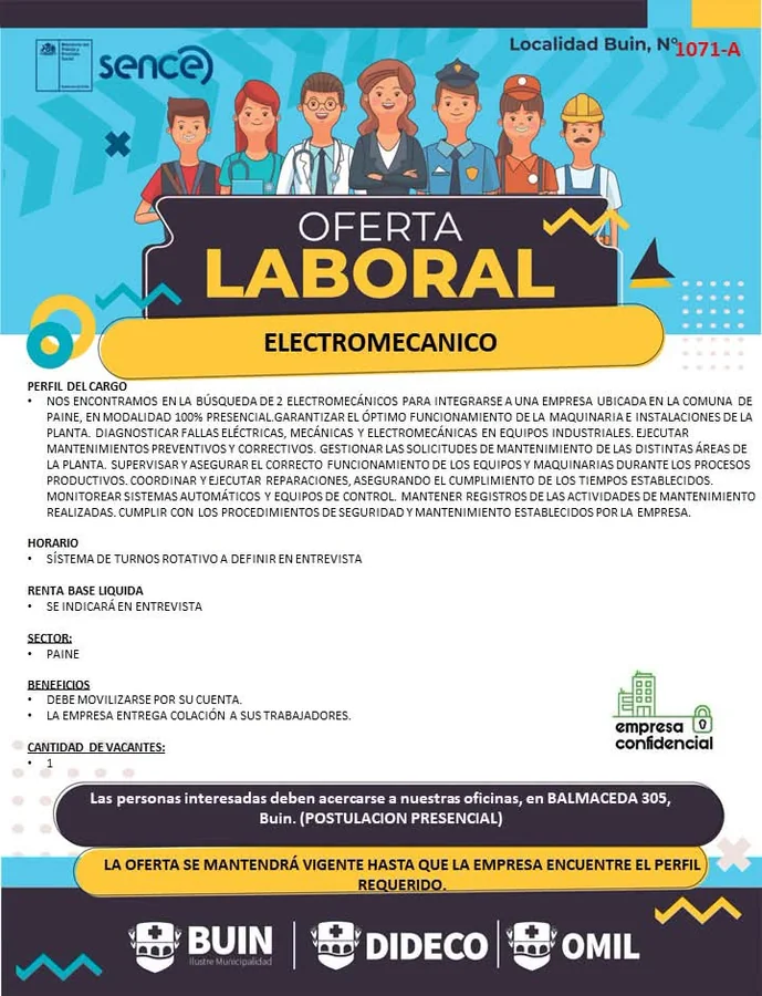 Electromecánico - imagen 1