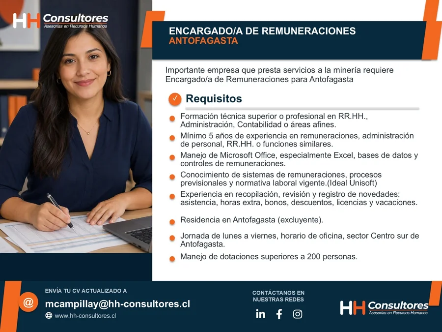 Encargado/a de Remuneraciones - imagen 1