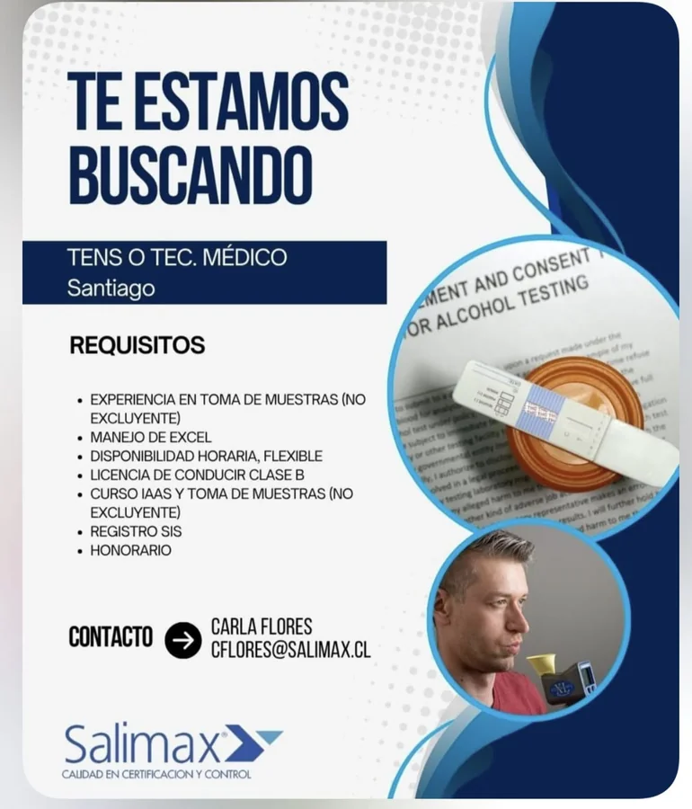 TENS o técnico médico en Santiago - imagen 1