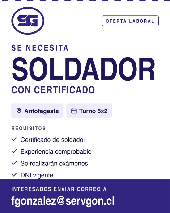 Soldador Certificado - imagen 1