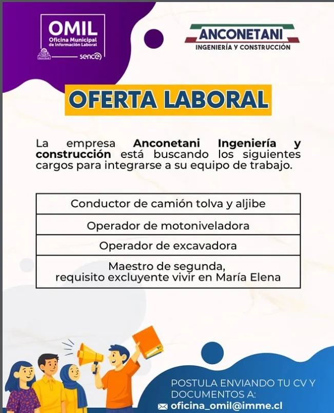 Oferta de empleo: conductores y operadores - imagen 1