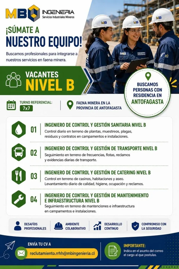 Ingenieros de Control y Gestión Nivel B - imagen 1