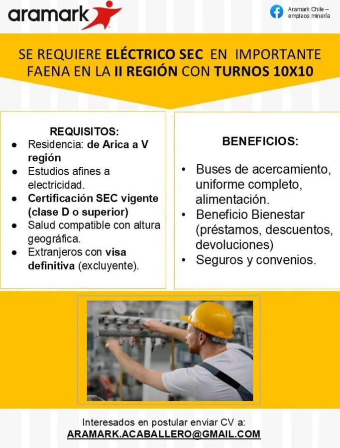 Eléctrico SEC para faena minera - imagen 1