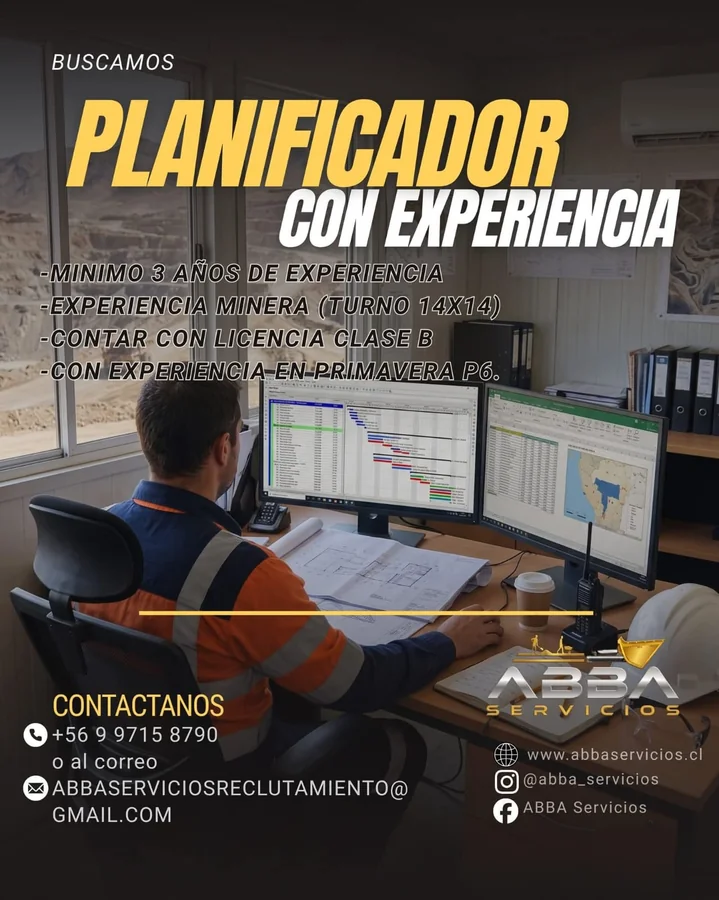 Planificador con Experiencia - imagen 1