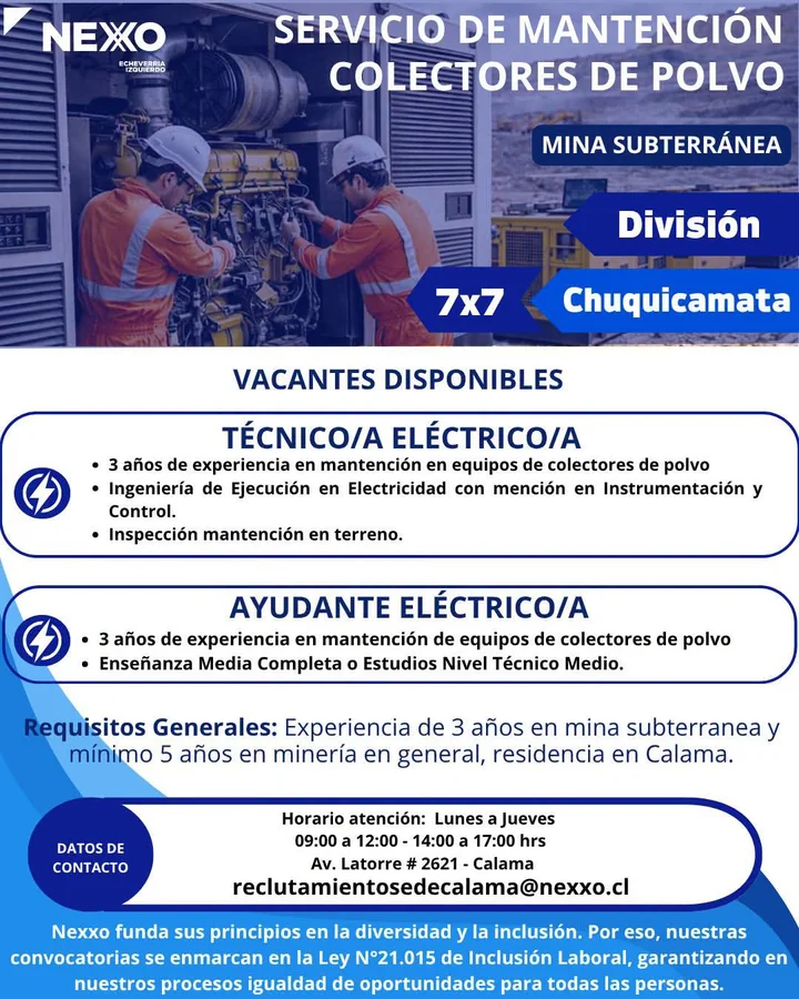 Técnico/a Eléctrico/a y Ayudante Eléctrico/a - imagen 1