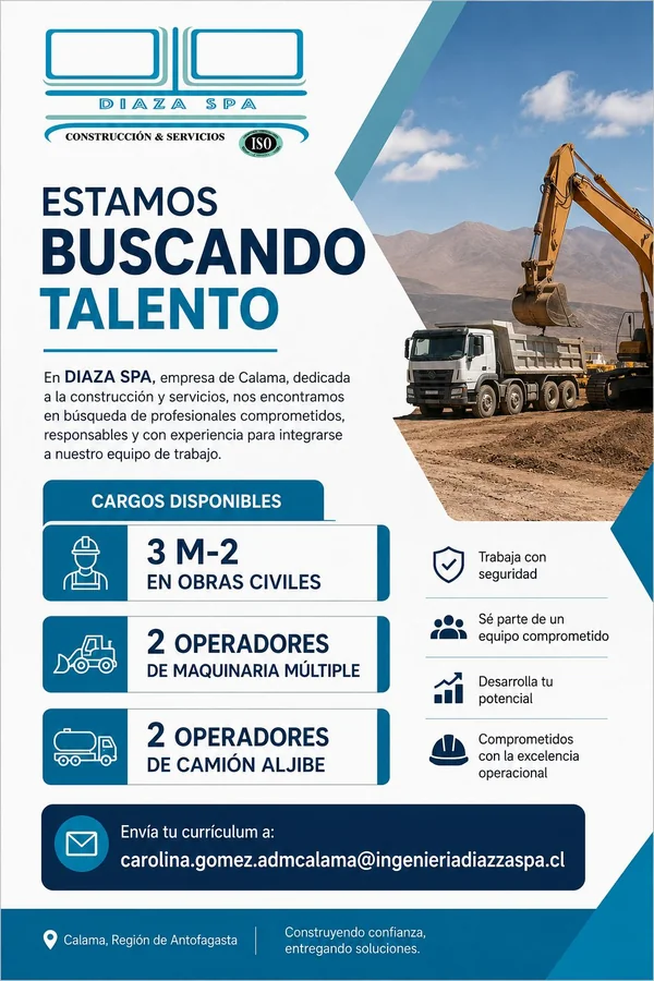Operarios y Maquinaria - DIAZA SP - imagen 1