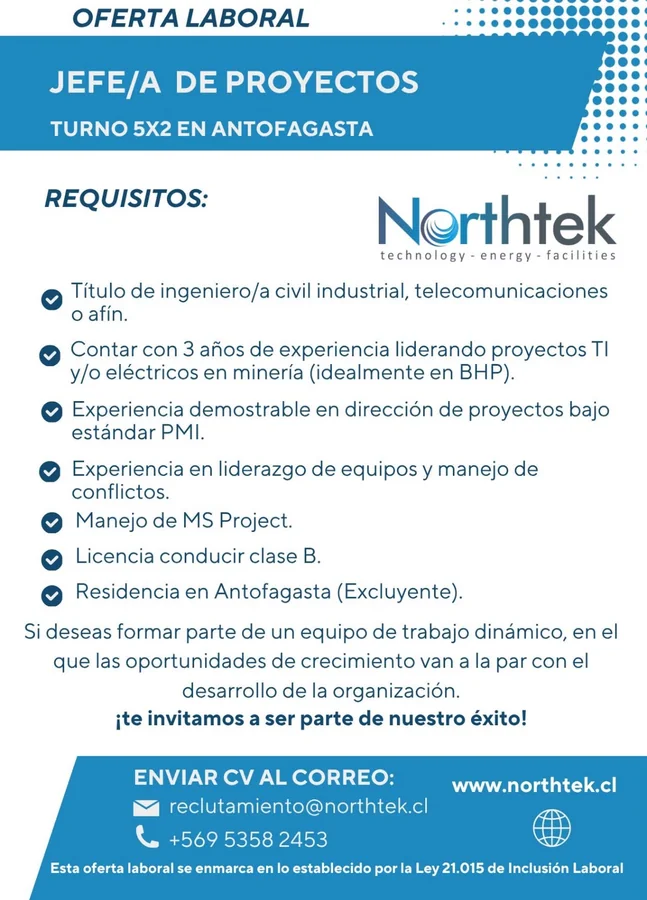 Jefe/a de Proyectos - imagen 1