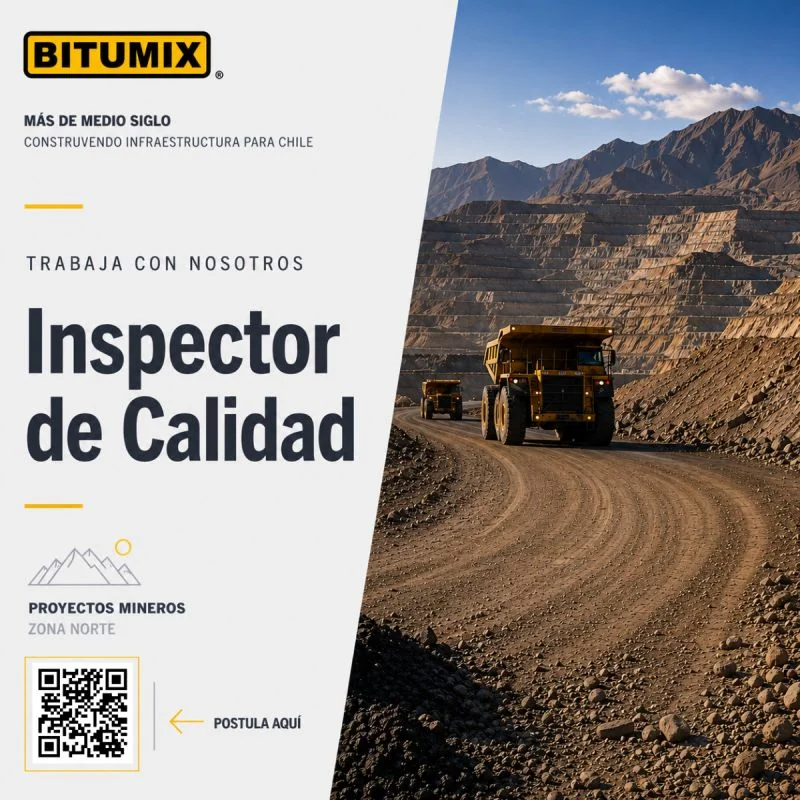 Inspector de Calidad para Proyectos Mineros - imagen 1