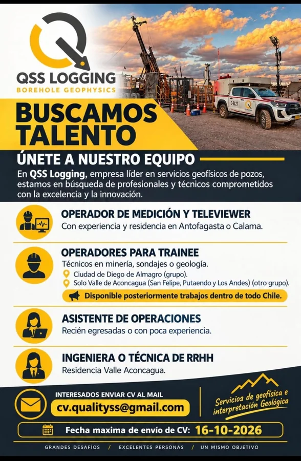 Operadores, Asistentes y RRHH en Geofísica - imagen 1