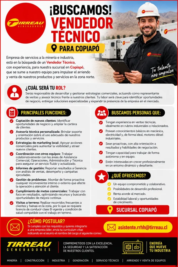 Vendedor Técnico - imagen 1