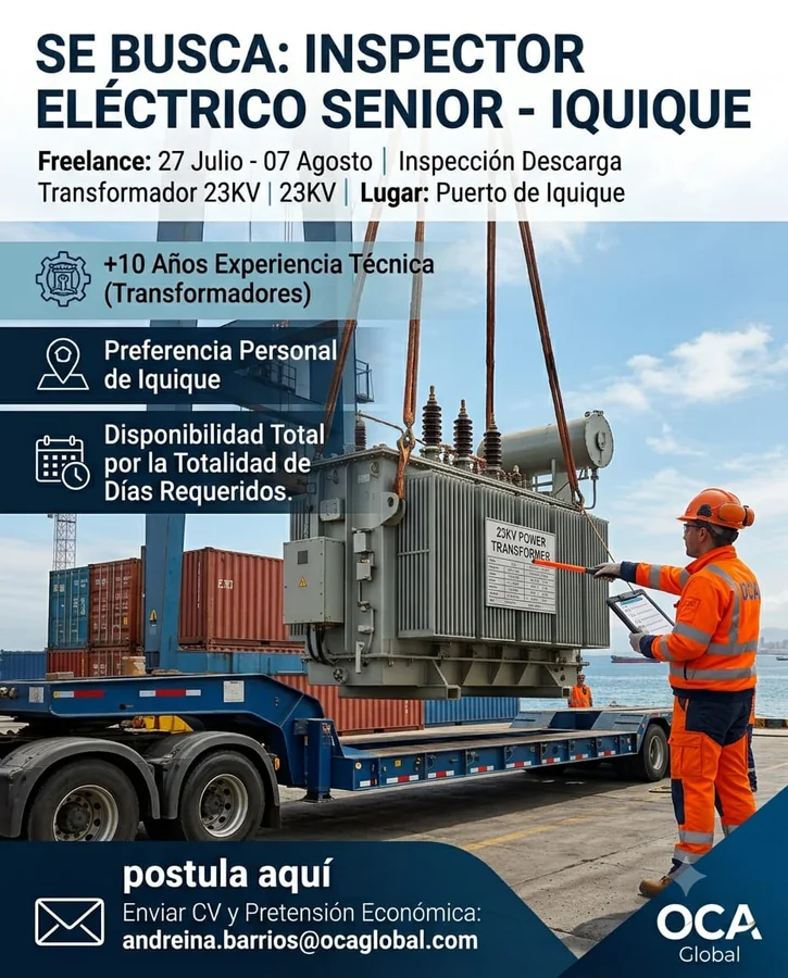 Inspector Eléctrico Senior - imagen 1