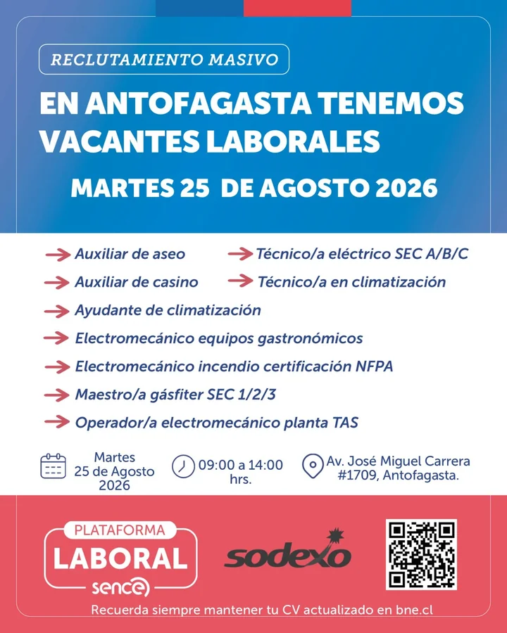 Reclutamiento masivo de operarios y técnicos - imagen 1