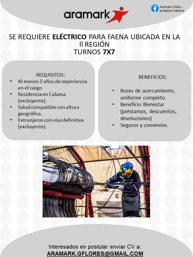 Eléctrico para Faena en II Región - imagen 1