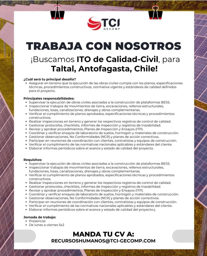 ITO de Calidad Civil - imagen 1