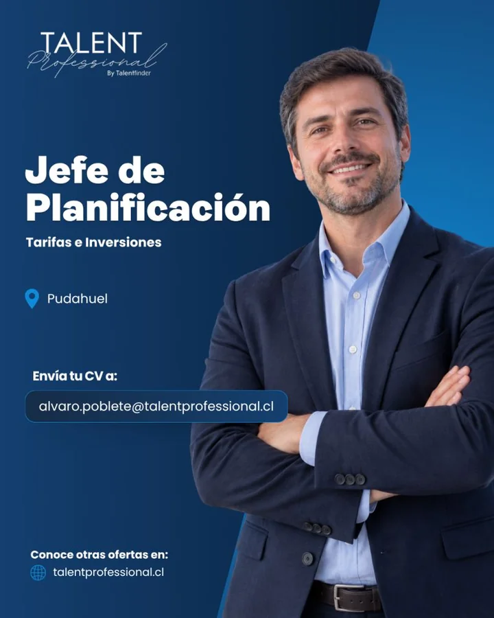 Jefe de Planificación, Tarifas e Inversiones - imagen 1