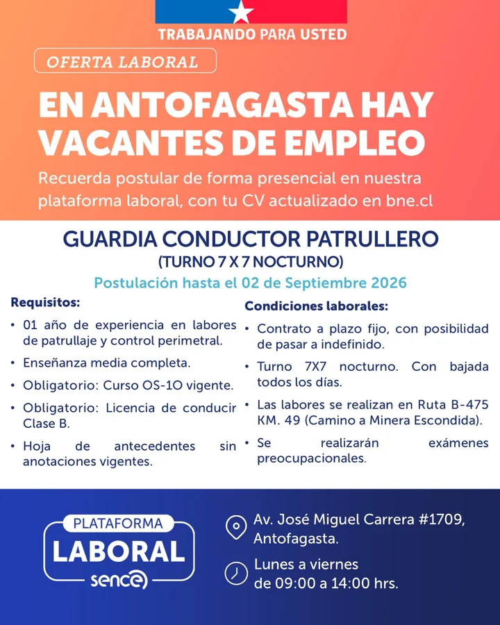 Guardia conductor patrullero - imagen 1