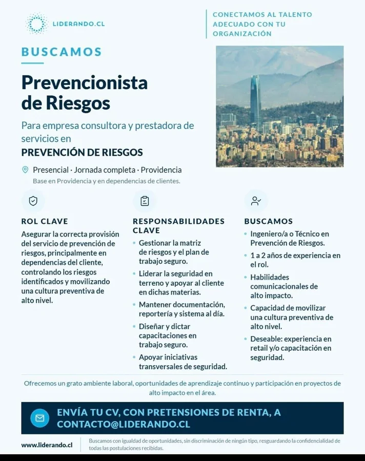 Prevencionista de Riesgos - imagen 1