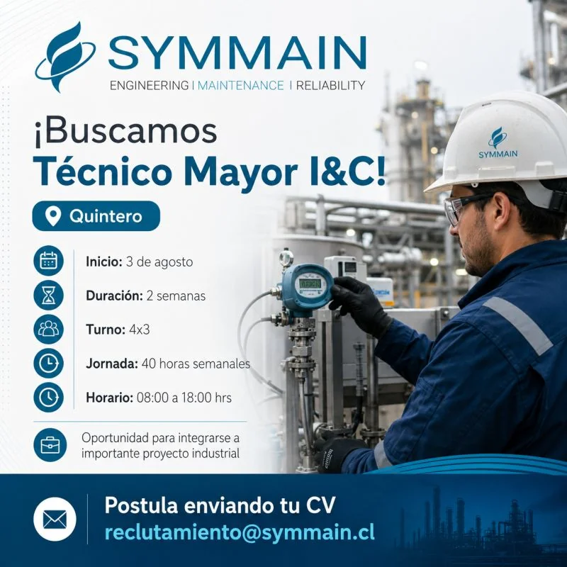 Técnico Mayor I&C para proyecto industrial - imagen 1
