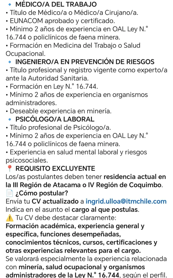 Profesionales de Salud y Prevención - imagen 1